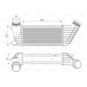 Intercooler BEHR VALEO 818651