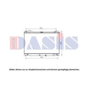 Motorkühler AKS DASIS 210265N