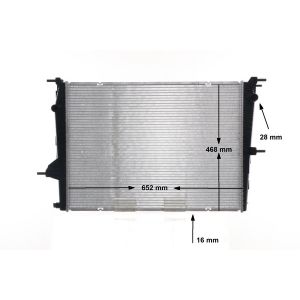 Arrefecedor do motor MAHLE CR 1197 000S