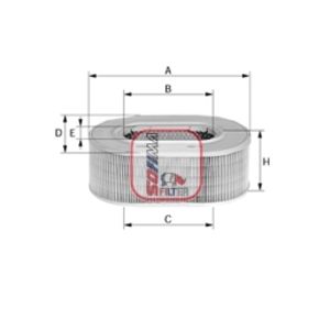 Filtro de aire SOFIMA S 7591 A