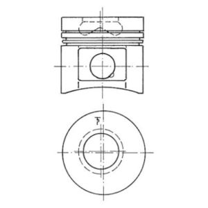 Pistón KOLBENSCHMIDT 99516600