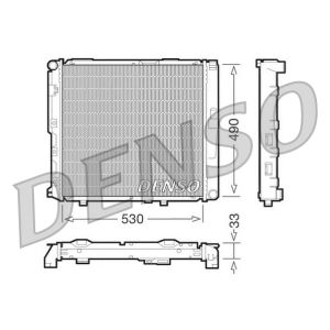 Raffreddatore motore DENSO DRM17038