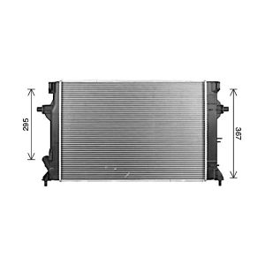 Arrefecedor do motor AVA COOLING HY2595