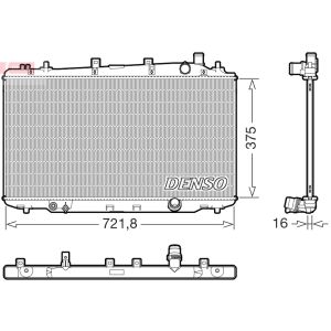 Arrefecedor do motor DENSO DRM40056