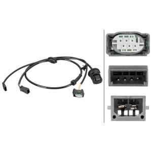 ABS-sensor HELLA 6PU 012 806-801