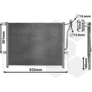 Condenseur (climatisation) VAN WEZEL 06005203