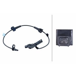 Snelheidssensor, ABS HELLA 6PU 358 252-731
