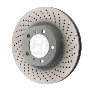 Disque de frein SHW PFR39972 avant, ventilé, hautement carbonisé, 1 pièce