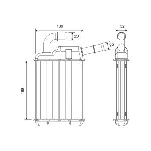 Aquecedor de água VALEO 811675