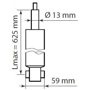 Ammortizzatore KYB 3448024