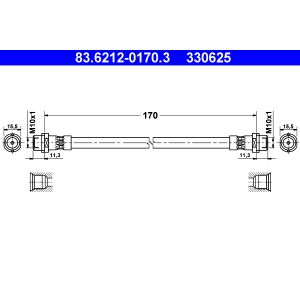 Remleiding ATE 83.6212-0170.3