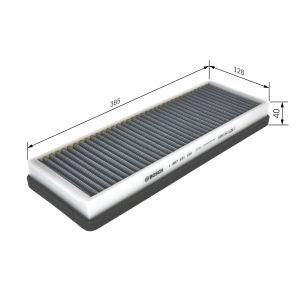 Innenraumfilter BOSCH 1 987 431 154