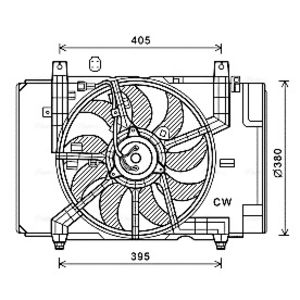 Ventilador AVA COOLING DN7532 AVA