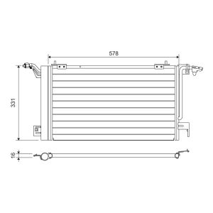 Condenseur (climatisation) VALEO 817230