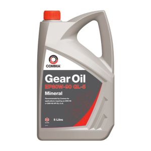 Aceite para engranajes COMMA Gear Oil EP 80W90 GL-5, 5L