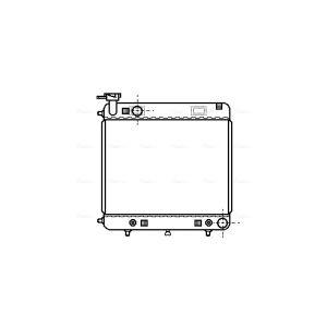 Arrefecedor do motor AVA COOLING MS2122
