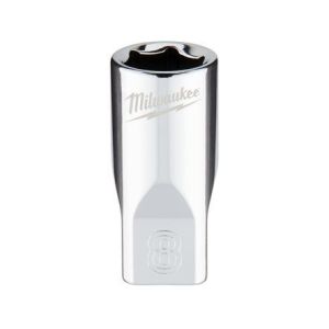 Tomada hexagonal de 1/4". MILWAUKEE 4932478316