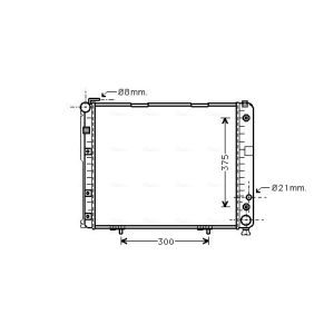 Motorkühler AVA COOLING MS2178
