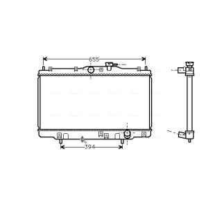 Arrefecedor do motor AVA COOLING HD2070