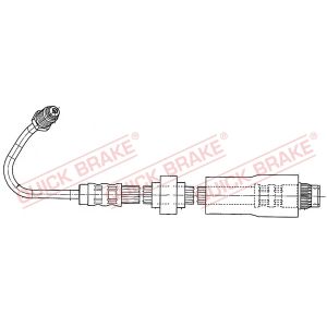 Bremsschlauch QUICK BRAKE 37.930