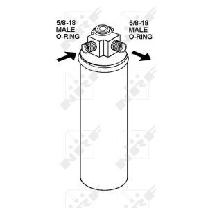 Trockner, Klimaanlage NRF 33287