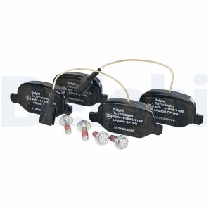 Remblokset DELPHI LP2300, achter