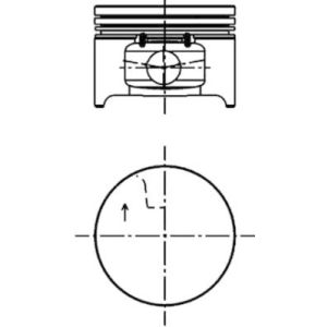 Pistão KOLBENSCHMIDT 40 277 600