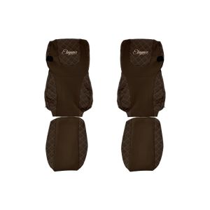 Sitzschonbezug F-CORE FX07 BROWN