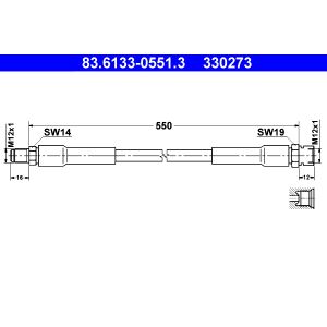 Remleiding ATE 83.6133-0551.3