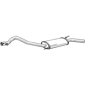 Endschalldämpfer BOSAL 283-925
