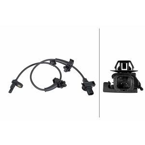 Sensor de velocidad, ABS HELLA 6PU 358 252-211