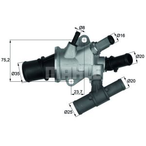 Termostato, refrigerante MAHLE TI 168 88