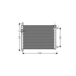 Condensador, ar condicionado AVA COOLING LC5089