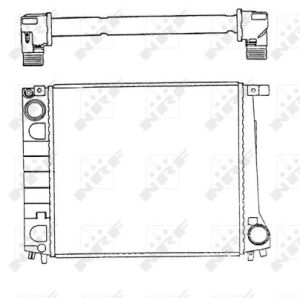 Kühler, Motorkühlung EASY FIT NRF 51349