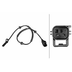 ABS-sensor HELLA 6PU 358 216-351