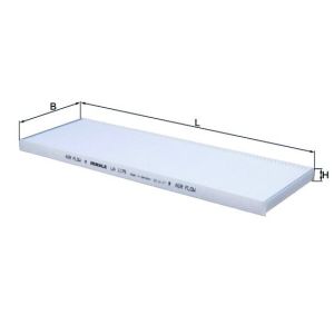 Innenraumfilter MAHLE LA 1179