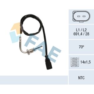 Abgastemperatursensor FAE 68620
