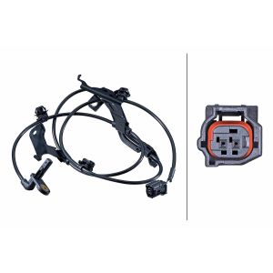 Snelheidssensor, ABS HELLA 6PU 358 252-681