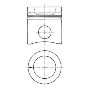 Pistón KOLBENSCHMIDT 94943600