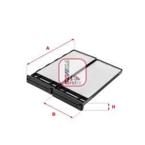 Interieurfilter SOFIMA S 3258 C