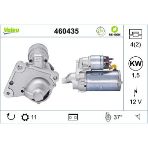 Motor de arranque VALEO 460435