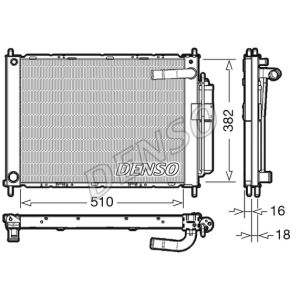 Kondensator, Klimaanlage DENSO DRM46101