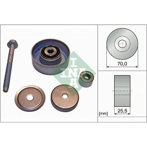 Rodillo guía de correa trapezoidal INA 532 0665 10