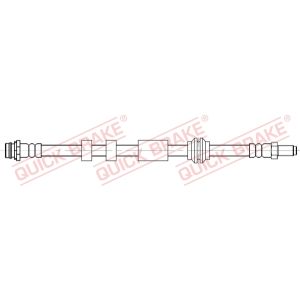 Flexible de frein QUICK BRAKE 32.840
