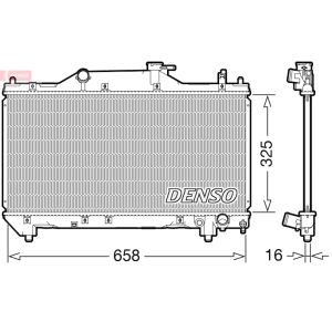 Arrefecedor do motor DENSO DRM50131