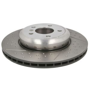 Bremsscheibe BREMBO 09.C395.13, hinten, belüftet, geschlitzt, hochkarbonisiert, 1 Stück