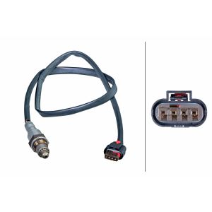Sensor Lambda HELLA 6PA 358 243-421