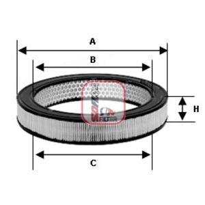 Filtro de aire SOFIMA S 4710 A