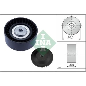 Polia guia, correia trapezoidal INA 532 0748 10