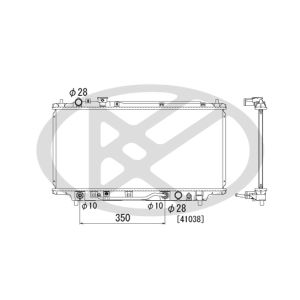 Raffreddatore motore KOYORAD PL060630